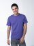 Футболка мужская сиреневого цвета оптом