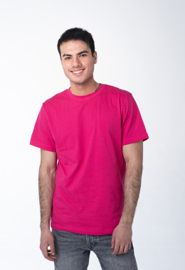 Розовая (фуксия) мужская футболка Розовая (фуксия) мужская футболка